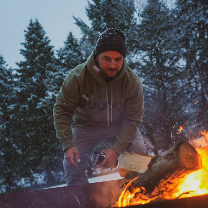 MLVINCE®︎ oversized heavy hooded jacket BELLA+CANVAS ®