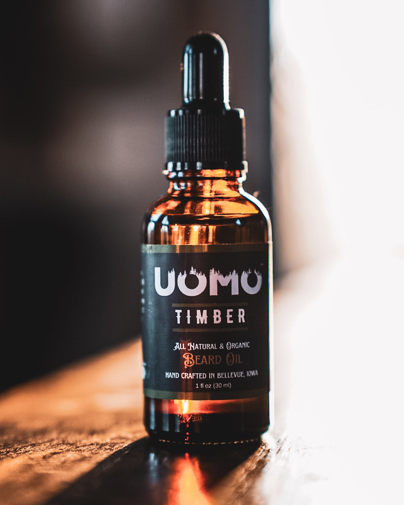 Organic Beard Oil -TIMBER-