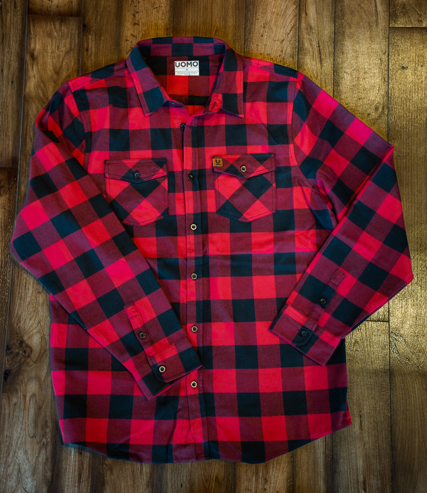 Red & Black Flannel, Buffalo Check Flannel, Lumberjack Flannel