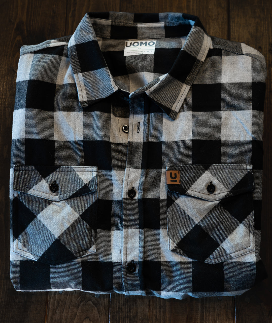 Classic Black/White Plaid – UomoOutdoors